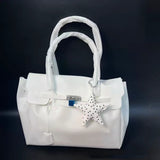 Jellyfirkin New Summer Style Kiiikiii Jelly Tote Shoulder Bag Large Capacity Underarm Bag