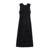 Women's Linen Midi Dress