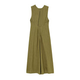 Women's Linen Midi Dress