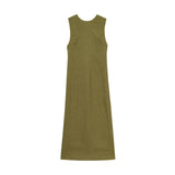 Women's Linen Midi Dress