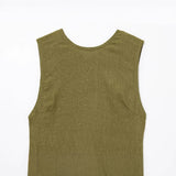 Women's Linen Midi Dress