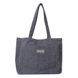 Corduroy shoulder crossbody bag