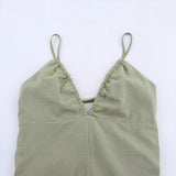 Women's Linen Midi Dress